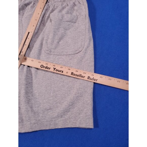 Nike Shorts Mens Size M Gray Solid Drawstring Gym Athletic Slim Nwot NEW - Picture 8 of 13